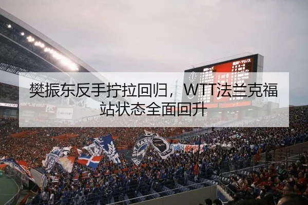 樊振东反手拧拉回归，WTT法兰克福站状态全面回升